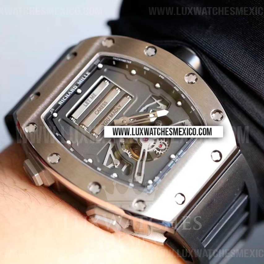 Richard Mille RM 069 Erotic Tourbillon Dial de Esqueleto con