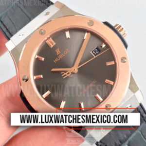 Hublot Classic Fusion 42 mm Titanium King Gold Mejor Edición Bisel con Laminas de Oro Rosa de 18k