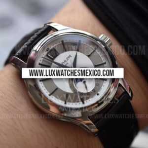 Patek Philippe Annual Calendar 5205G Mejor Edición Dial Blanco con Correa de Cuero Negro