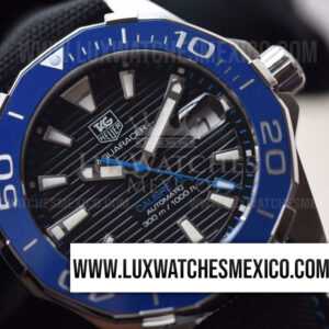 TAG Heuer Aquaracer Calibre 5 Acero Inoxidable 43 mm Mejor Edición Bisel de Cerámica Dial Azul