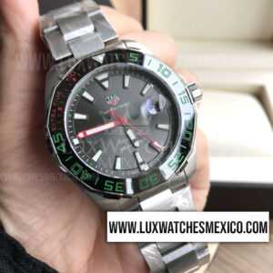 TAG HEUER Aquaracer Calibre 5 WAY201E.BA0927 de Acero Inoxidable Mejor Edición Dial Gris