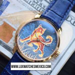 Ulysse Nardin Classic 8152-111-2/DOG Mejor Edición con Laminas de Oro Rosa de 18k