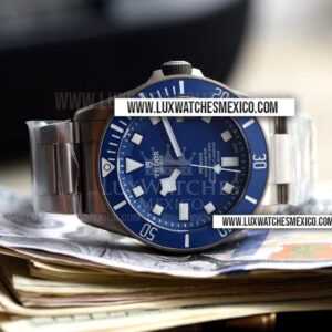 Tudor Pelagos  Automático 25600TB de Titanio Mejor Edición Dial Azul