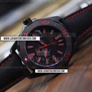 TAG Heuer Aquaracer 300M Calibre 5 WAY208A.FC6381 de Titanio Mejor Edición con Correa de Nylon Negro