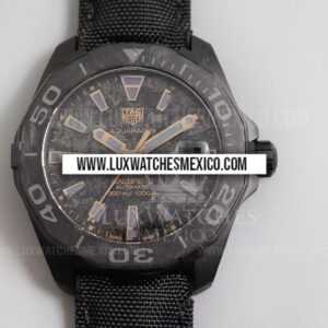 TAG Heuer Aquaracer Calibre 5 WBD218A.FC6445 de Fibra de Carbono Mejor Edición con Correa de Nylon Negro