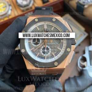Royal Oak Offshore mejor edición con correa de caucho negra