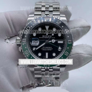 Rolex GMT Master II 126720VTNR ''SPRITE'' Mejor edicion Acero inoxidable Jubilee 904L Hibrido